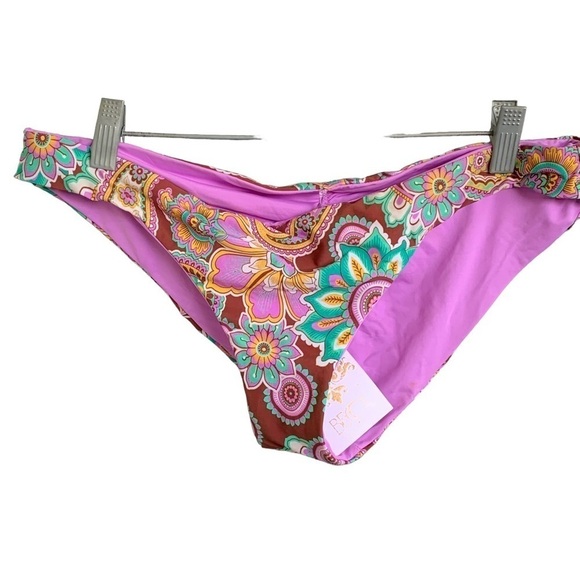 🆕 Becca Adela Hipster Bottom Bikini Swimsuit Women’s Size Large - Picture 8 of 10